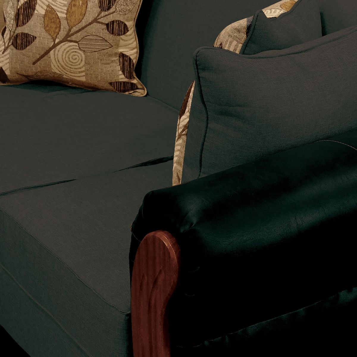 COMERCIALIZADORA ELEGANT DETAIL - Juego Living Girona 2+1+1 T/Pu Comercializadora Elegant Detail