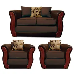 COMERCIALIZADORA ELEGANT DETAIL - Juego Living Girona 2+1+1 T/Pu