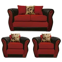 COMERCIALIZADORA ELEGANT DETAIL - Juego Living Girona 2+1+1 T/Pu