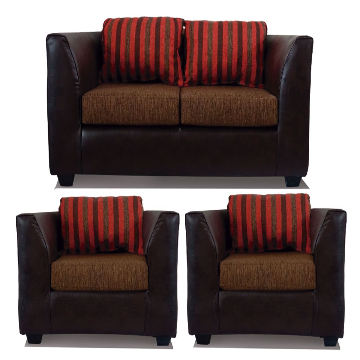 COMERCIALIZADORA ELEGANT DETAIL - Living Valentino 2+1+1 T/Pu Comercializadora Elegant Detail