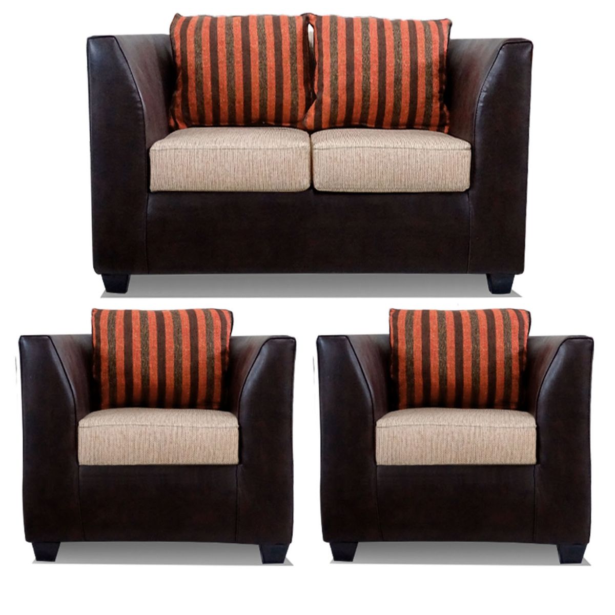 COMERCIALIZADORA ELEGANT DETAIL - Living Valentino 2+1+1 T/Pu Comercializadora Elegant Detail