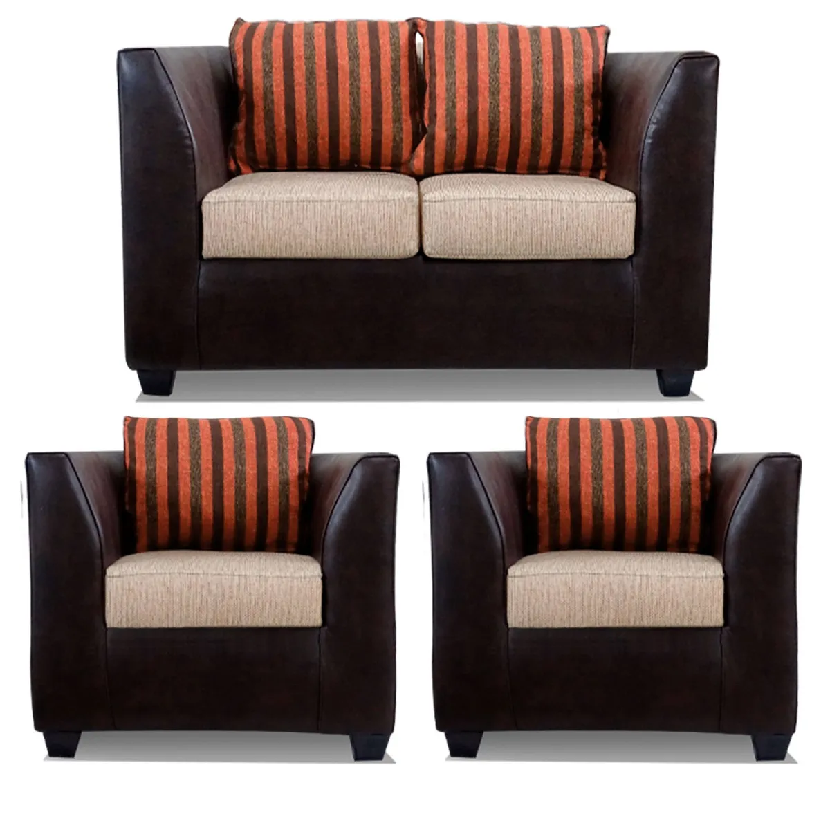 COMERCIALIZADORA ELEGANT DETAIL - Living Valentino 2+1+1 T/Pu Comercializadora Elegant Detail