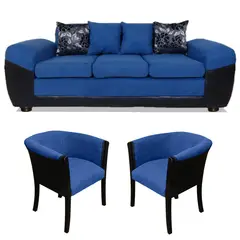 COMERCIALIZADORA ELEGANT DETAIL - Juego Living Houston 3+1+1