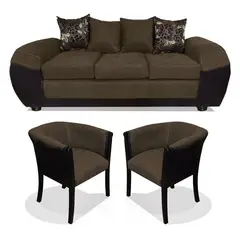 COMERCIALIZADORA ELEGANT DETAIL - Juego Living Houston 3+1+1