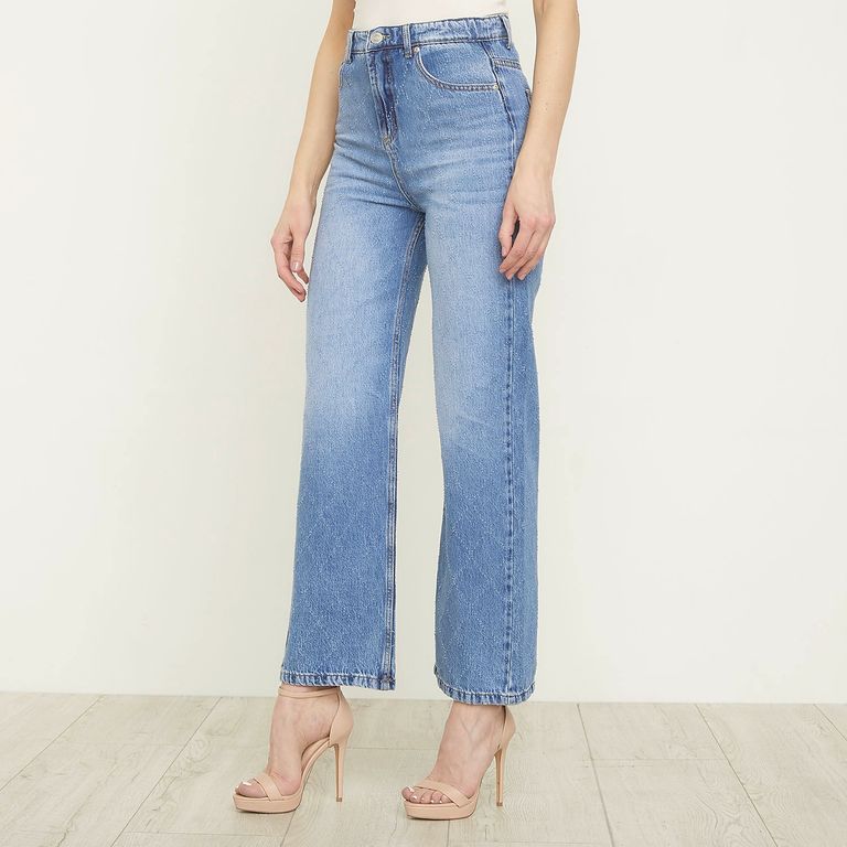 MARE✜CLO、アンドレアロンジョシー作ミッキーフルボディー12号 APOLOGY Jeans Wide Leg Tiro Alto Mujer Cecilia Bolocco Para
