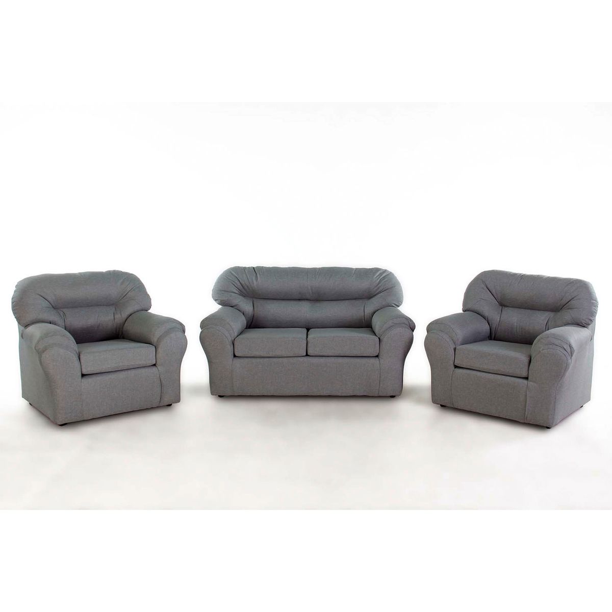 JDO & DESIGN - Juego De Living Mathew 2-1-1 Tela Jdo & Design