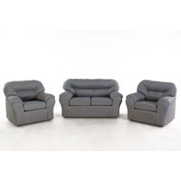 Juego De Living Mathew 2-1-1 Tela