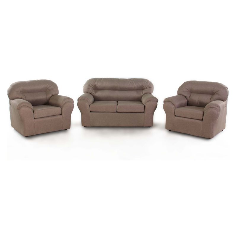 JDO & DESIGN - Juego De Living Mathew 2-1-1 Tela Jdo & Design