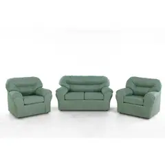 JDO & DESIGN - Juego De Living Mathew 2-1-1 Tela