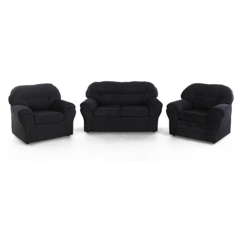 JDO & DESIGN - Juego De Living Mathew 2-1-1 Felpa Jdo & Design