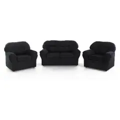JDO & DESIGN - Juego De Living Mathew 2-1-1 Felpa