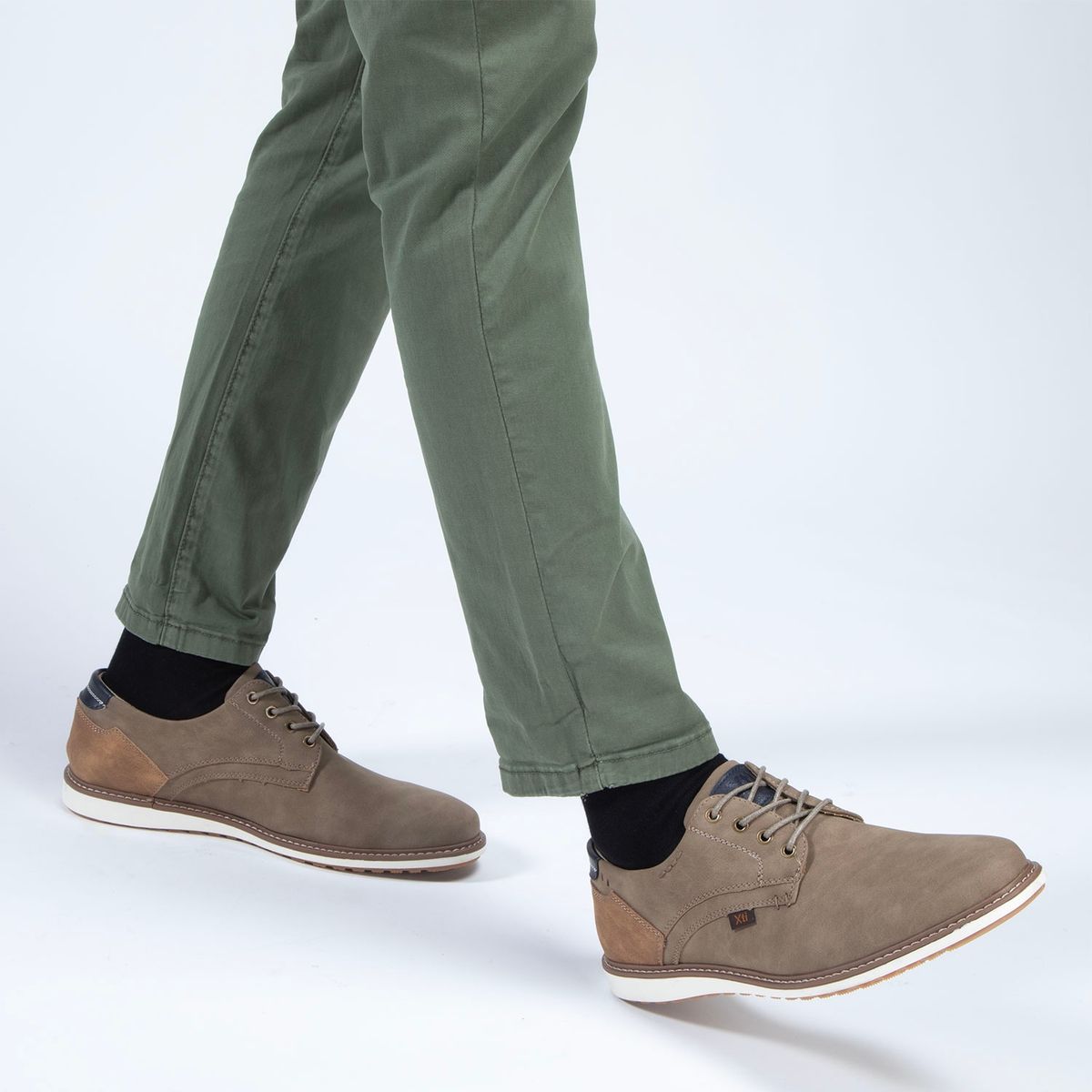XTI - Zapato Casual Hombre Café Xti