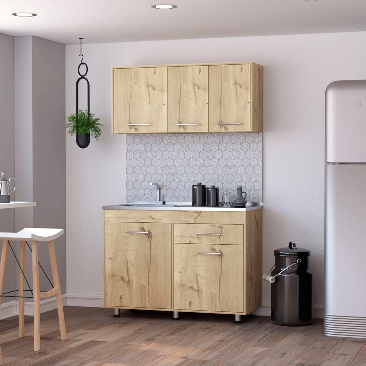 TUHOME - Módulo Su 120 + Módulo In C/Lavaplato Tuhome