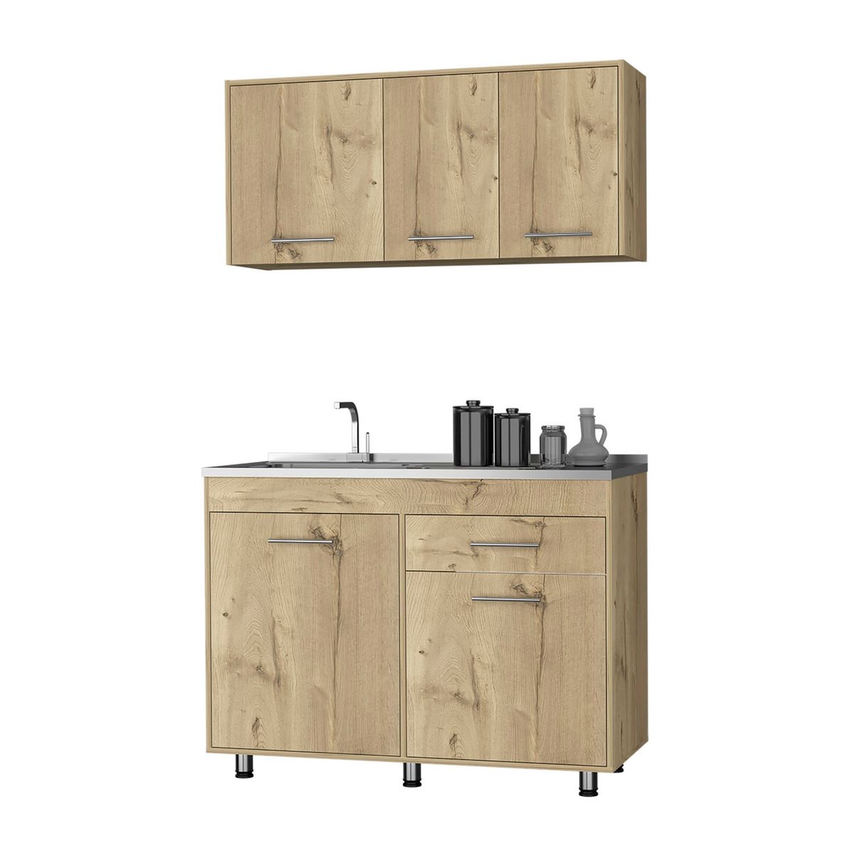 TUHOME - Módulo Su 120 + Módulo In C/Lavaplato Tuhome