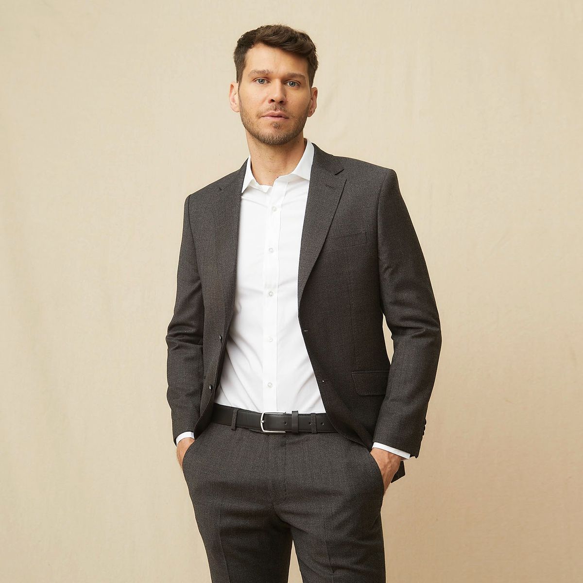 LA MARTINA - Vestón Traje Formal Slim Fit Hombre La Martina