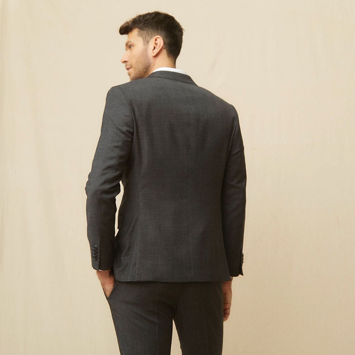 LA MARTINA - Vestón Traje Formal Slim Fit Hombre La Martina