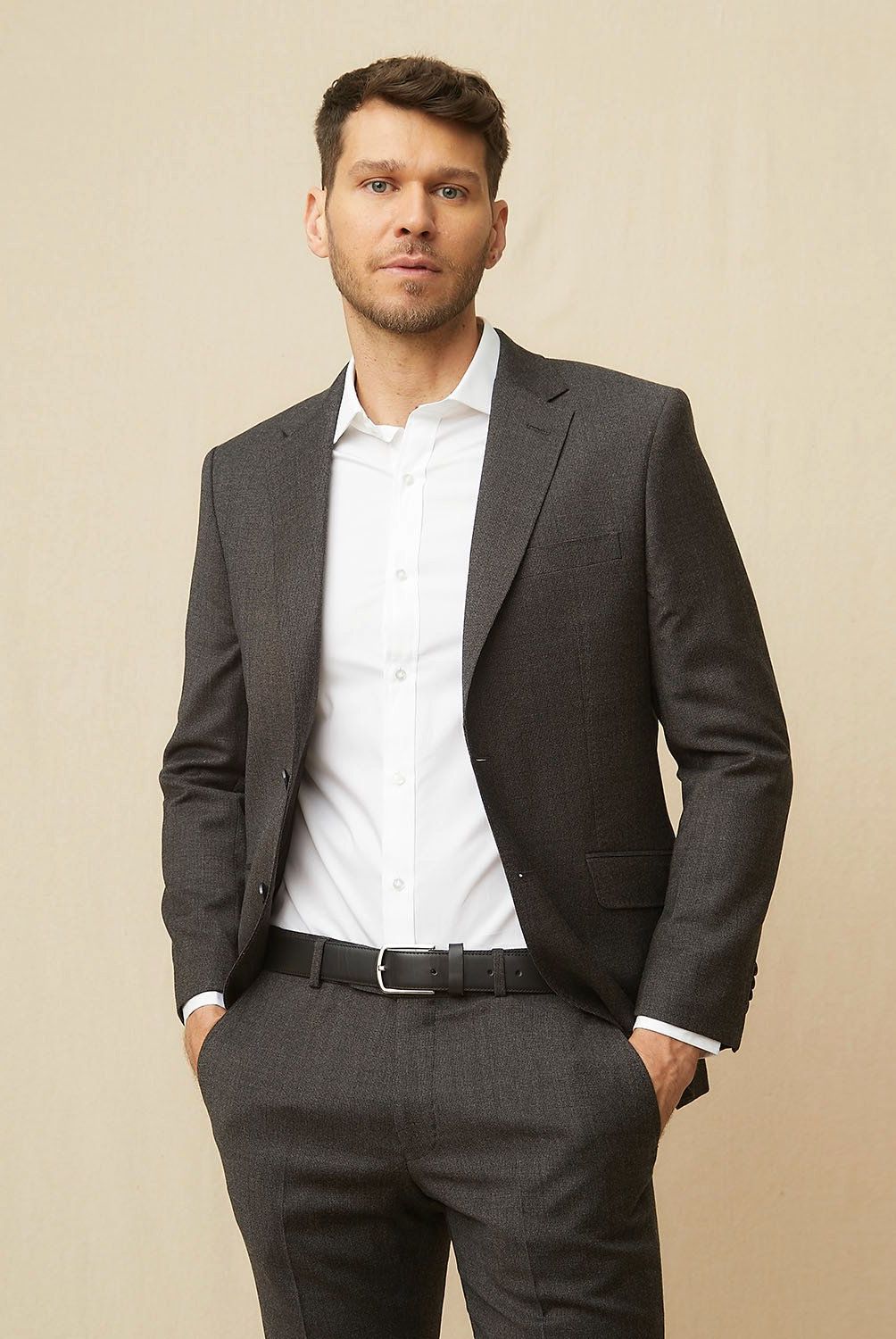 LA MARTINA - Vestón Traje Formal Slim Fit Hombre La Martina