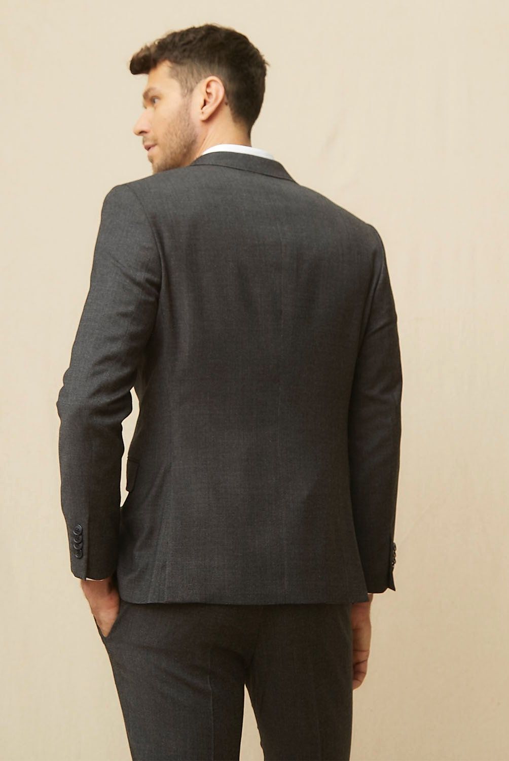 LA MARTINA - Vestón Traje Formal Slim Fit Hombre La Martina