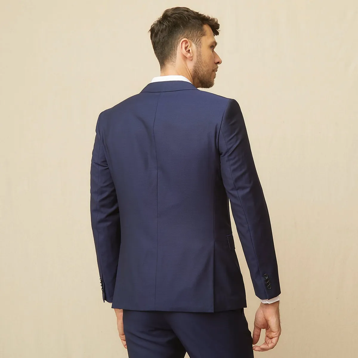 LA MARTINA - Vestón Traje Formal Slim Fit Hombre La Martina