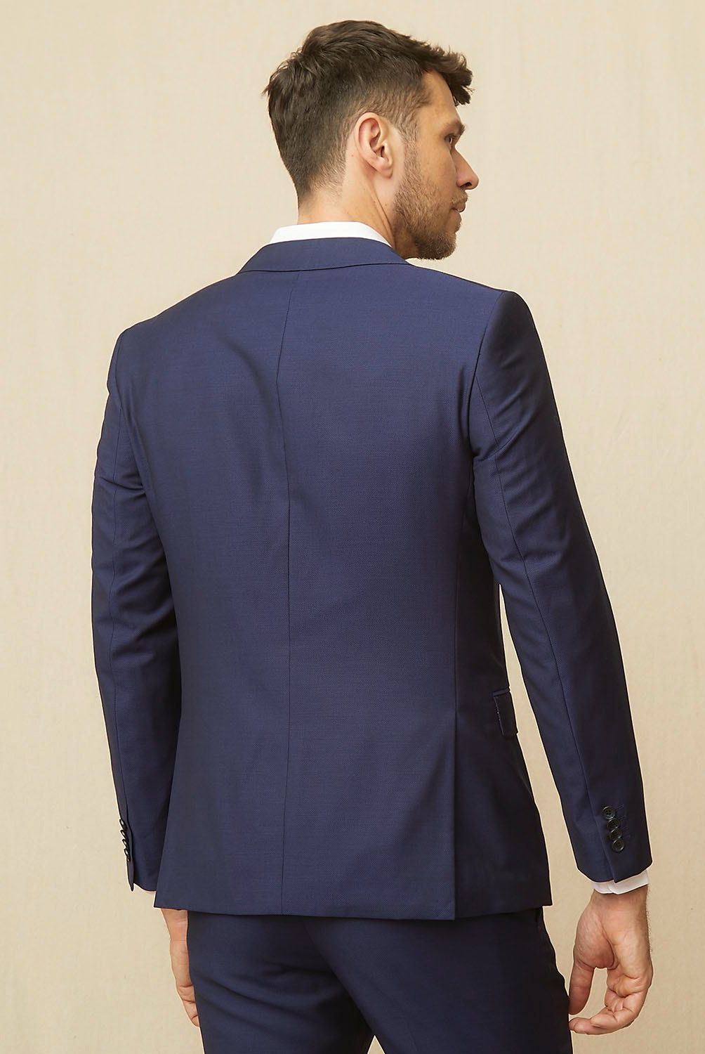 LA MARTINA - Vestón Traje Formal Slim Fit Hombre La Martina