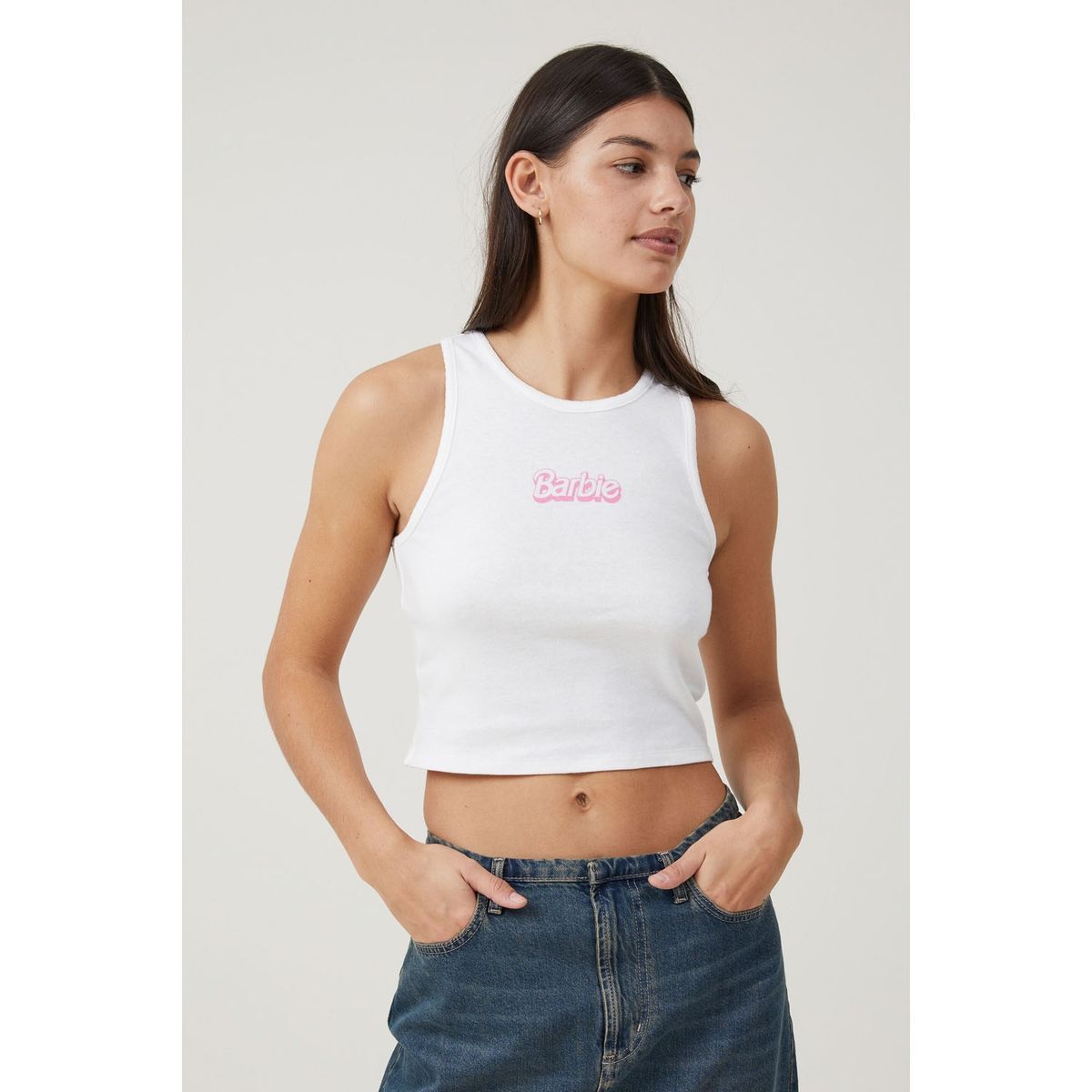 COTTON ON - Polera Lisa Algodón Mujer Cotton On