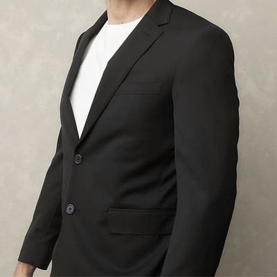 Imagen 2 del producto Vestón Lana Slim Fit Hombre Diseño Liso