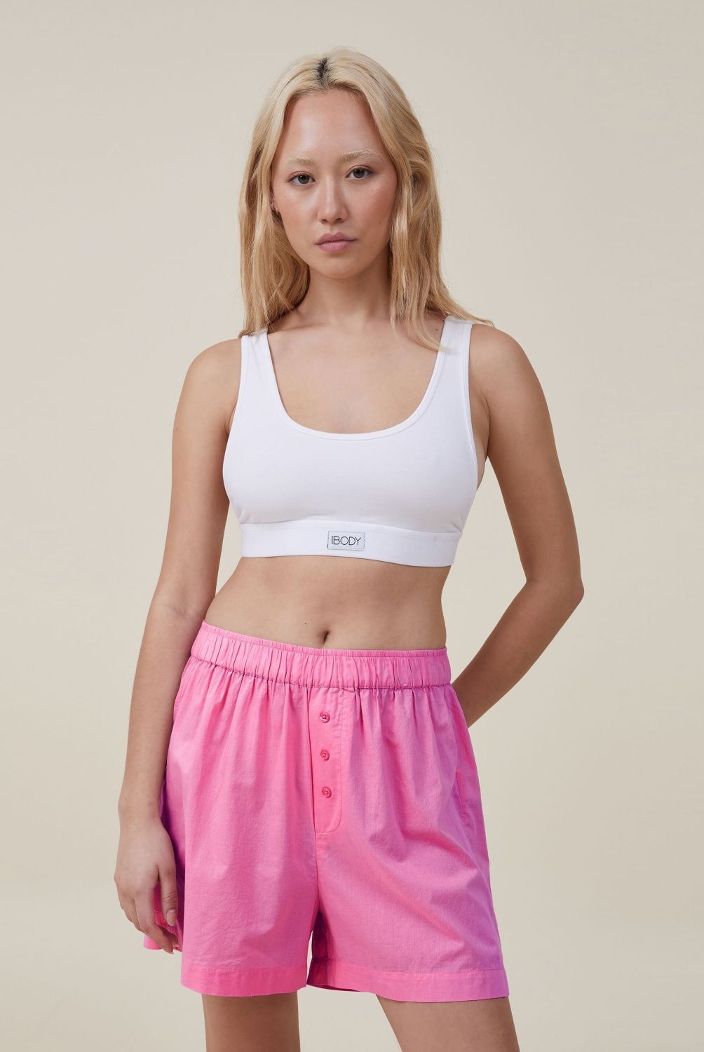 COTTON ON - Short de Pijama Boydirend Mujer Cotton On