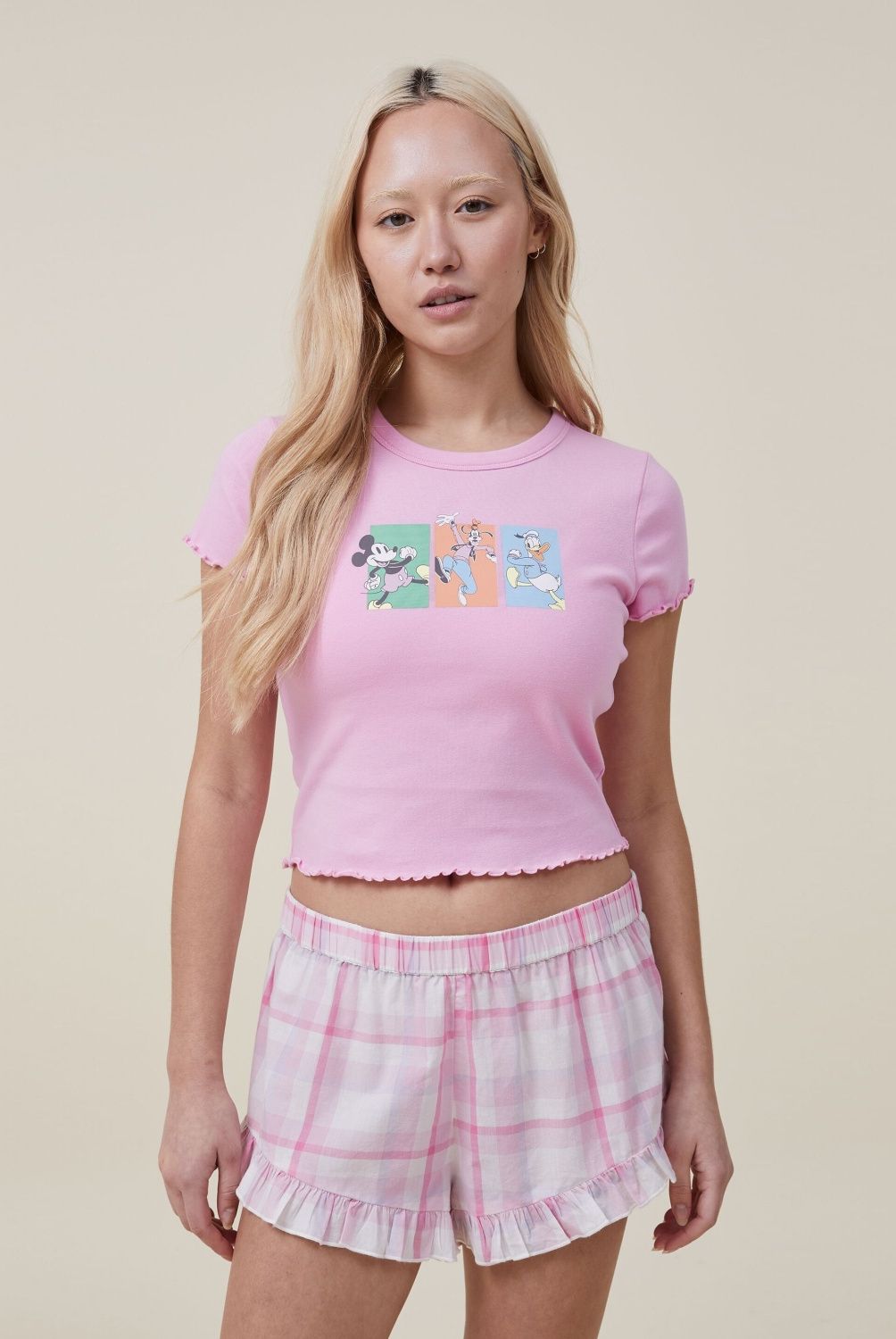 COTTON ON - Short de Pijama Body Frill Mujer Cotton On