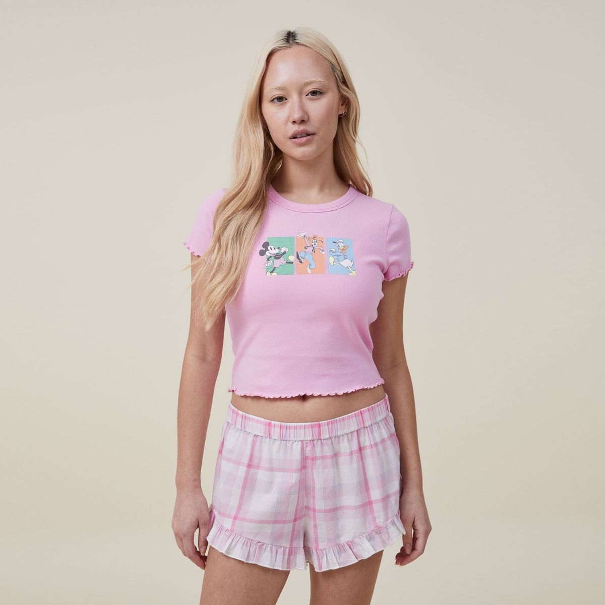 COTTON ON - Short de Pijama Body Frill Mujer Cotton On