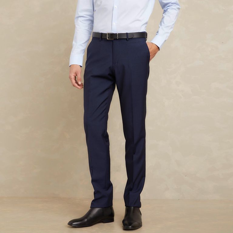 WOLF&HANK Pantalón Formal Slim Fit Hombre