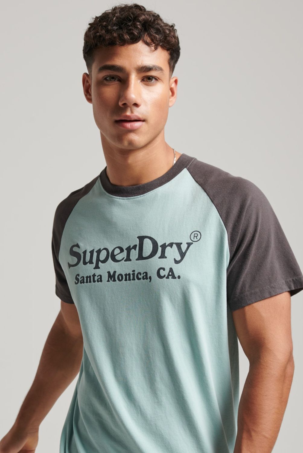 SUPERDRY - Polera Manga Corta Algodón Hombre Superdry