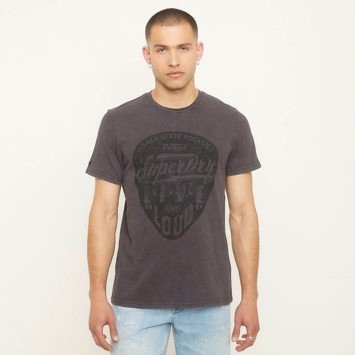 SUPERDRY - Polera Manga Corta Hombre Superdry