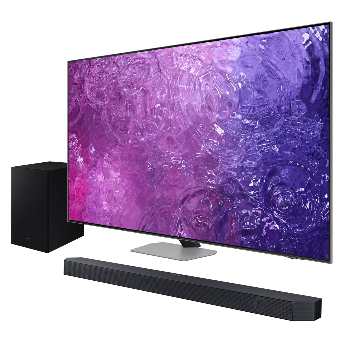 SAMSUNG - QLED Smart TV 50" F-QN50QNHWQ600 Tizen + Soundbar Hw-Q600C 2023 Samsung