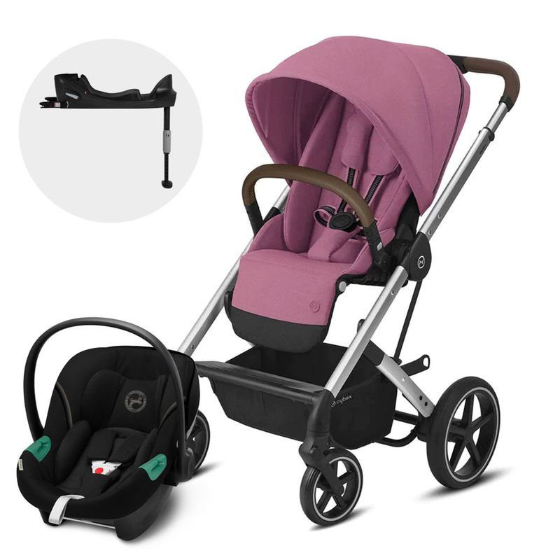 CYBEX - Coche Travel System Balios S Slv M.Pink + Aton S2 Cybex