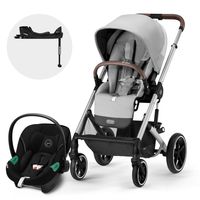 Coche Travel System Balios S Lux 3.0 Slv L.Grey + Aton S2