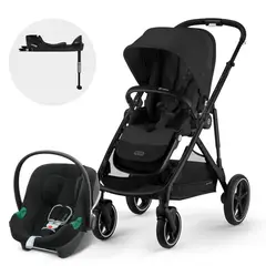 CYBEX - Coche Travel System Gazelle S Blk M.Black + Aton B2