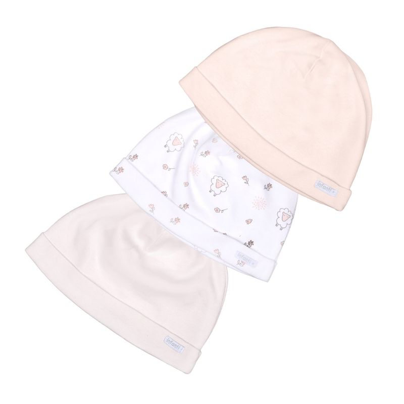 INFANTI - Infanti Tripack Gorro Farm Nina Algodon