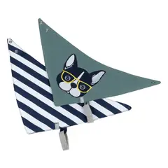 INFANTI - Bipack Baberos Impermeables Bebé Niño Dog