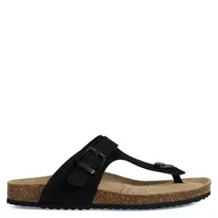 GEOX - Sandalia Mujer Gamuza Negras