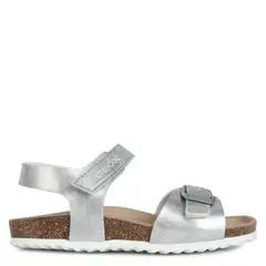 GEOX - Sandalia Niña Plateado (26 a 33)