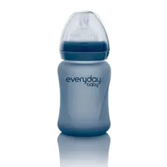 EVERYDAY BABY - Mamadera De Vidrio Termosensible 150ml Blueberry