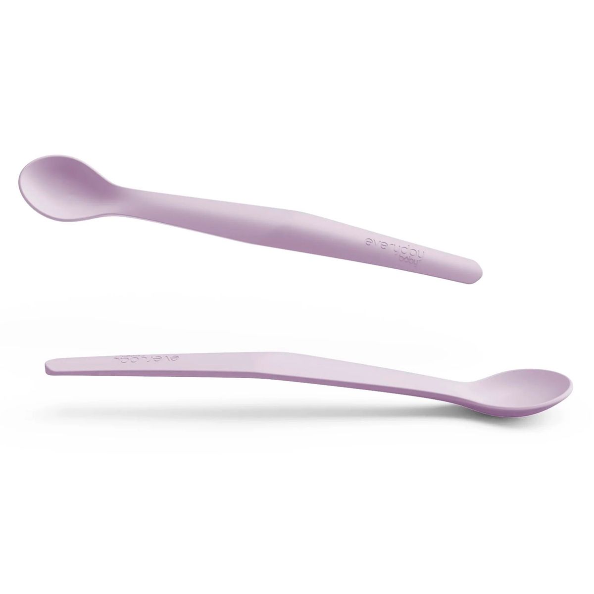 EVERYDAY BABY - Pack De 2 Cucharas De Silicona Lavanda Everyday Baby