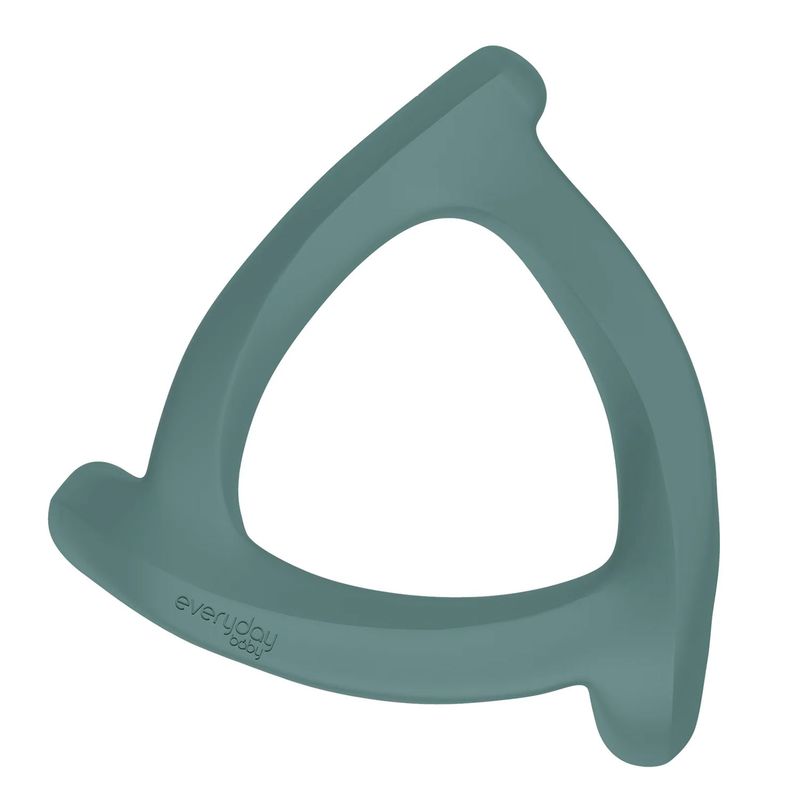 EVERYDAY BABY - Mordedor De Silicona Verde Oscuro Everyday Baby
