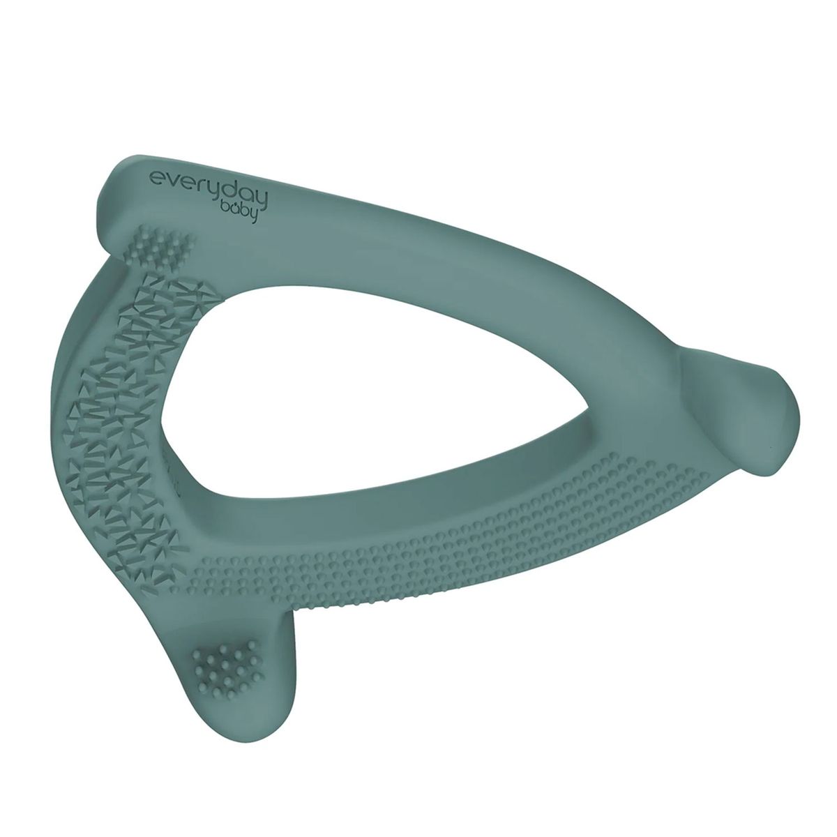 EVERYDAY BABY - Mordedor De Silicona Verde Oscuro Everyday Baby