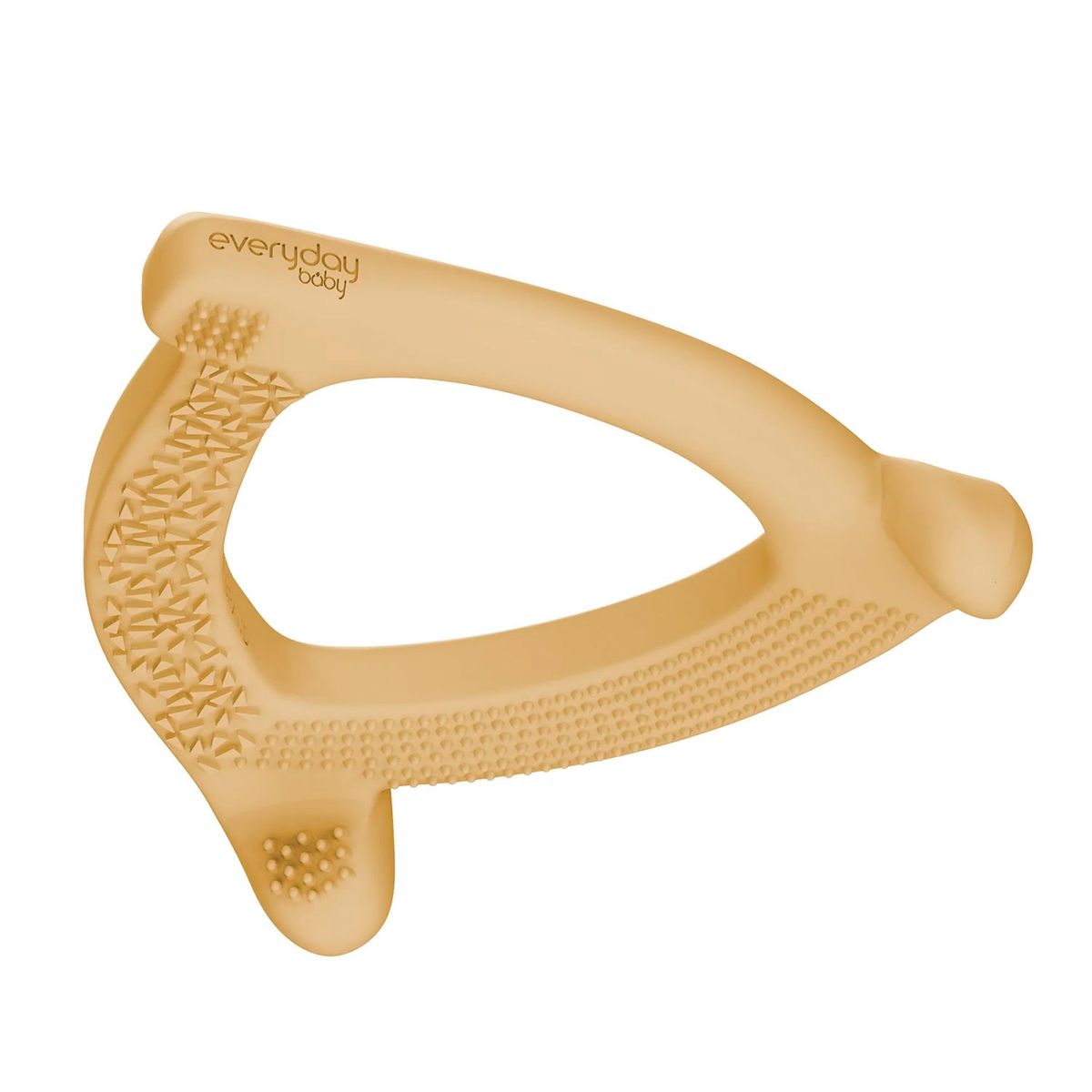 EVERYDAY BABY - Mordedor De Silicona Amarillo Everyday Baby