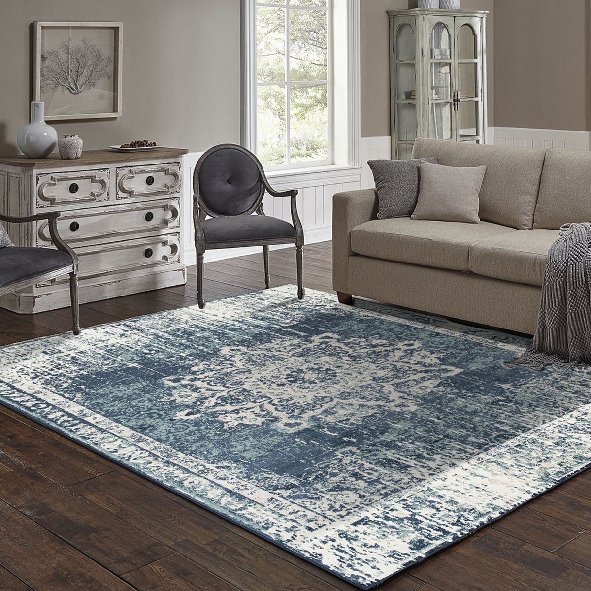 IDETEX - Alfombra Hst Tradition Blue 200X280 Cm Idetex