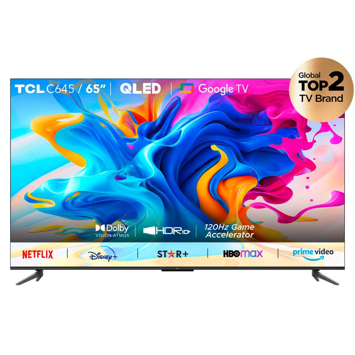 TCL - QLED Smart TV 65" 65C645 Android TCL