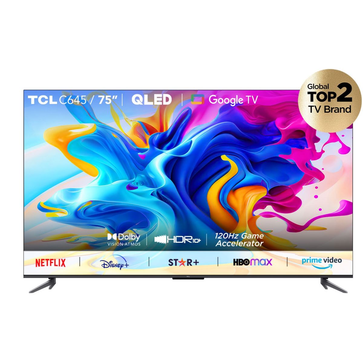 TCL - QLED Smart TV 75" C645 Android TCL