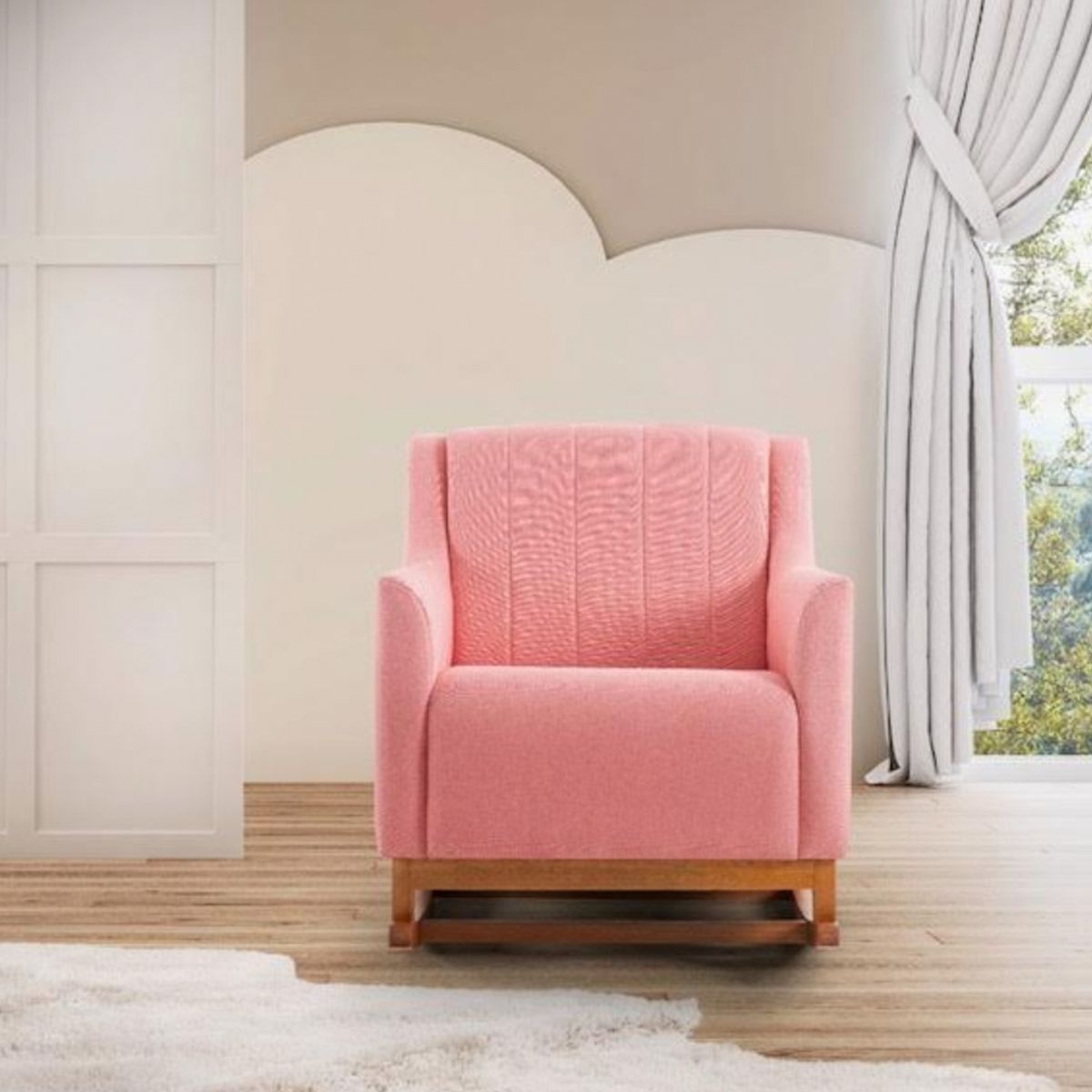 KIDSCOOL - Poltrona Mecedora Sognare Rosado Kidscool