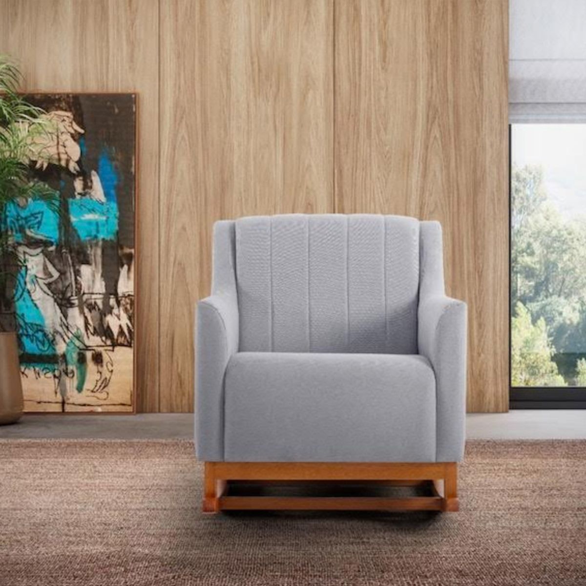 KIDSCOOL - Poltrona Mecedora Sognare Gris Kidscool